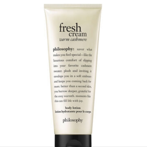 Sephora Other - NWT PHILOSOPHY FRESH CREAM WARM CASHMERE BODY LOTION